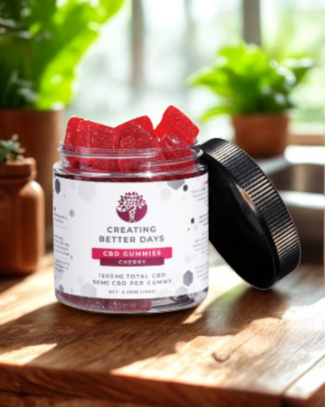 Creating Better Days 1500mg Gummies