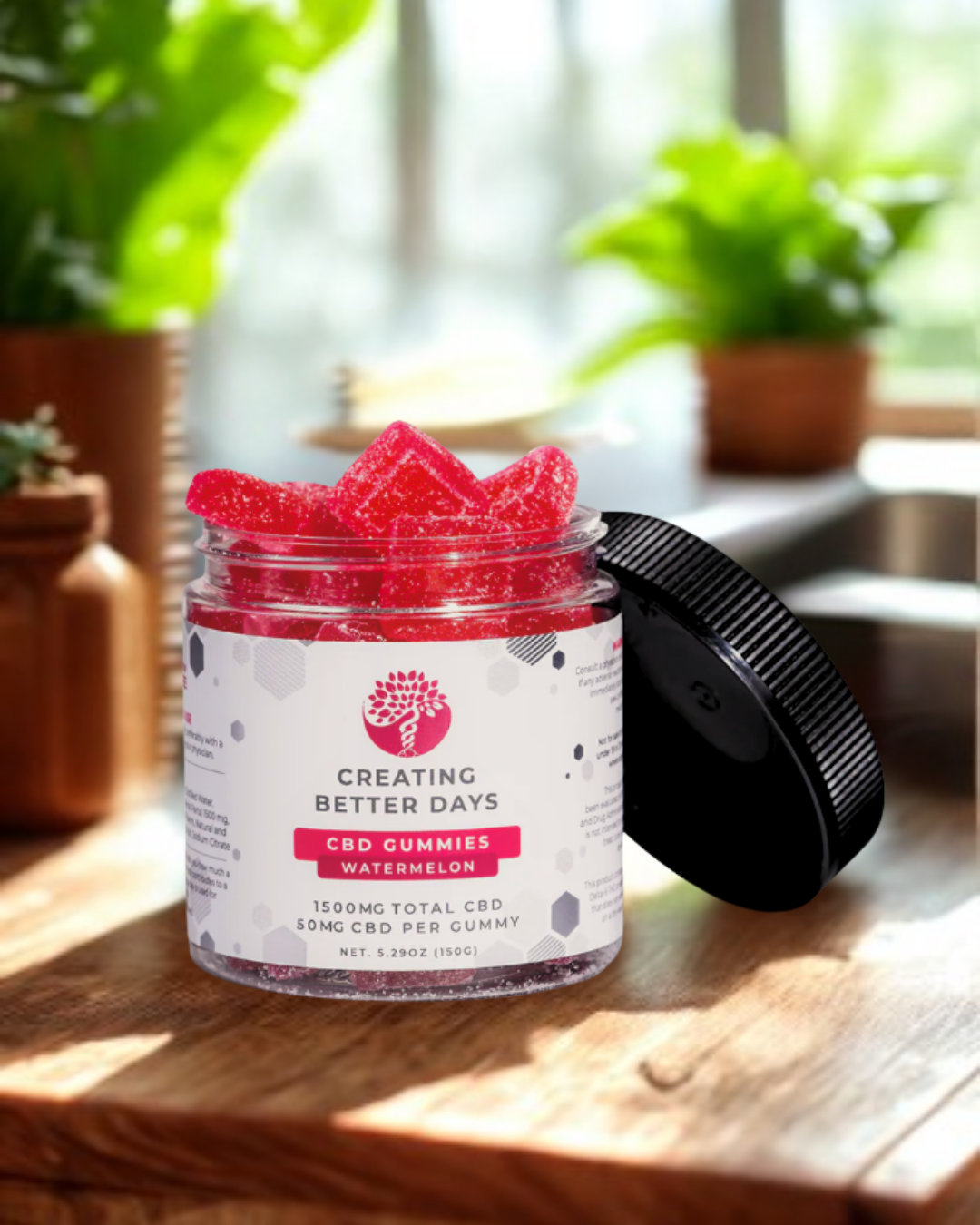 Creating Better Days 1500mg Gummies