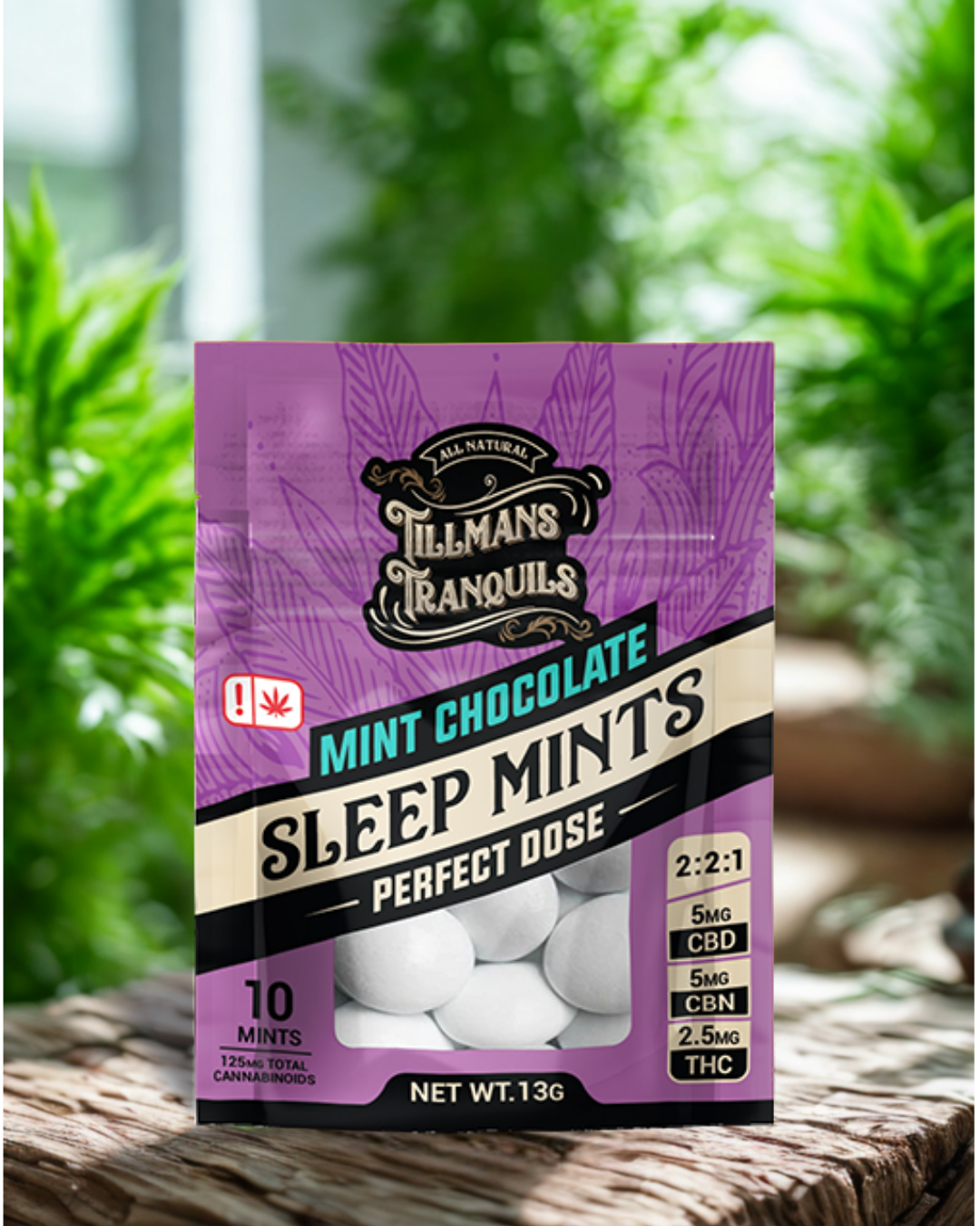 Tillman's Tranquils - THC Mint Chocolate Sleep Mints