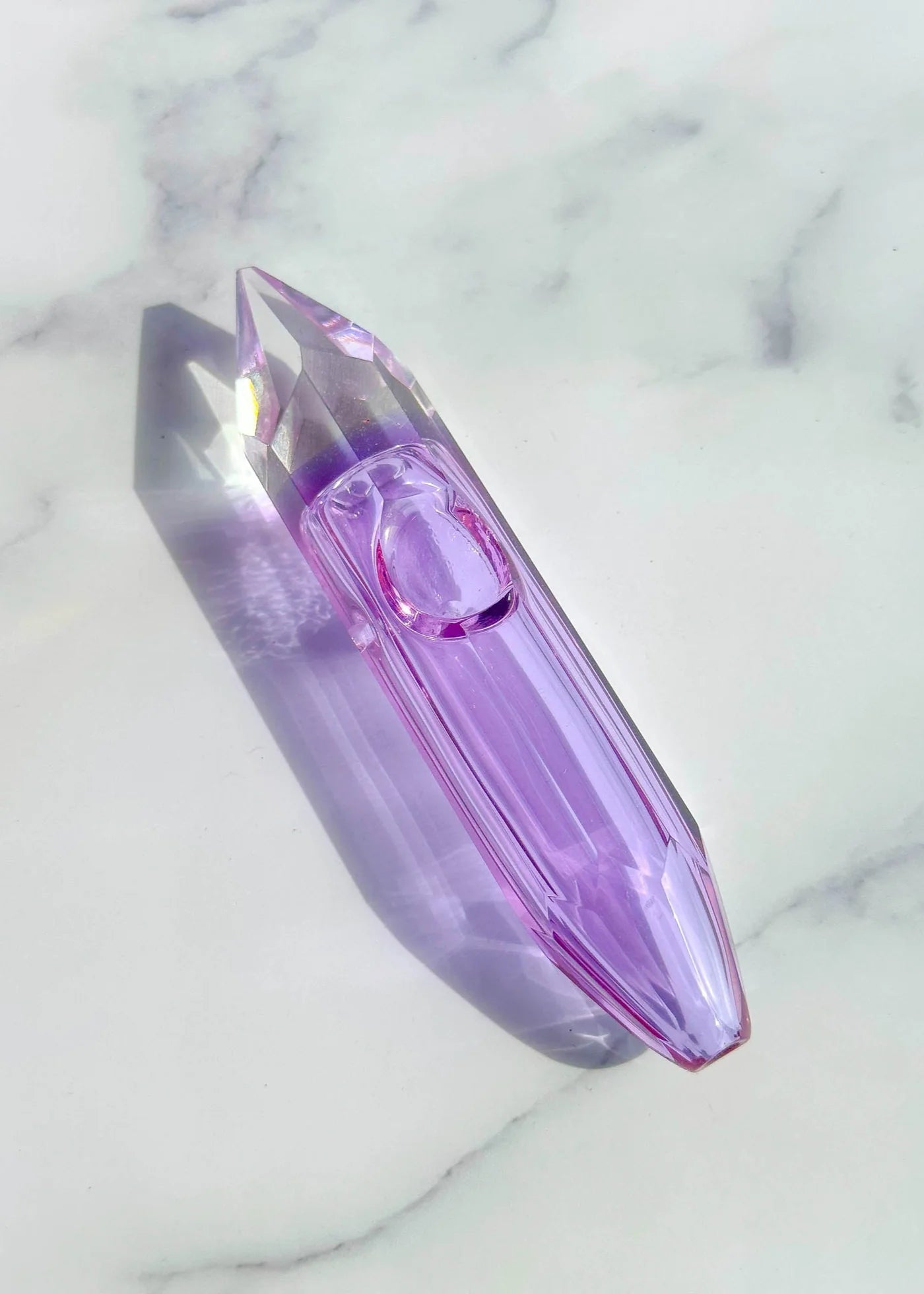 Canna Style - PURPLE CRYSTAL PIPE