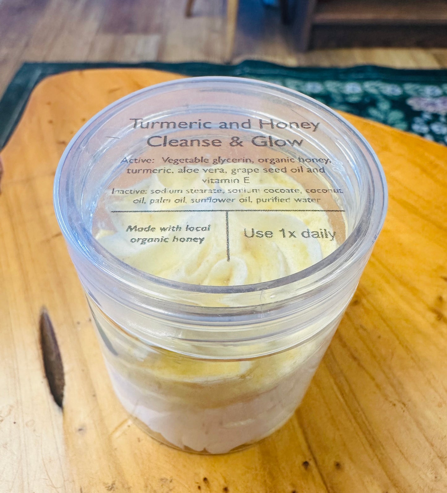 Turmeric and Honey Face Cleanser