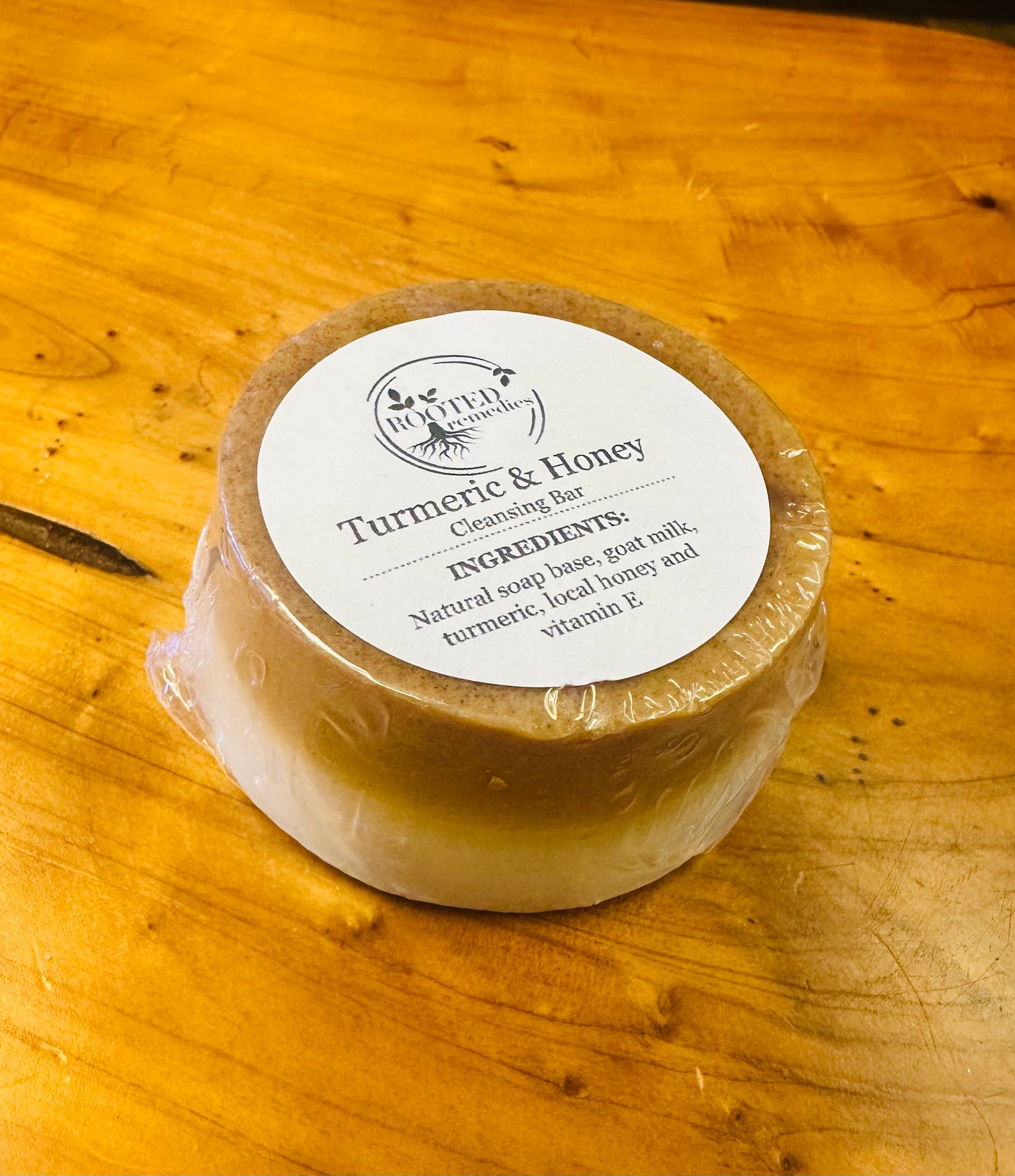 Turmeric and Honey Cleansing Bar