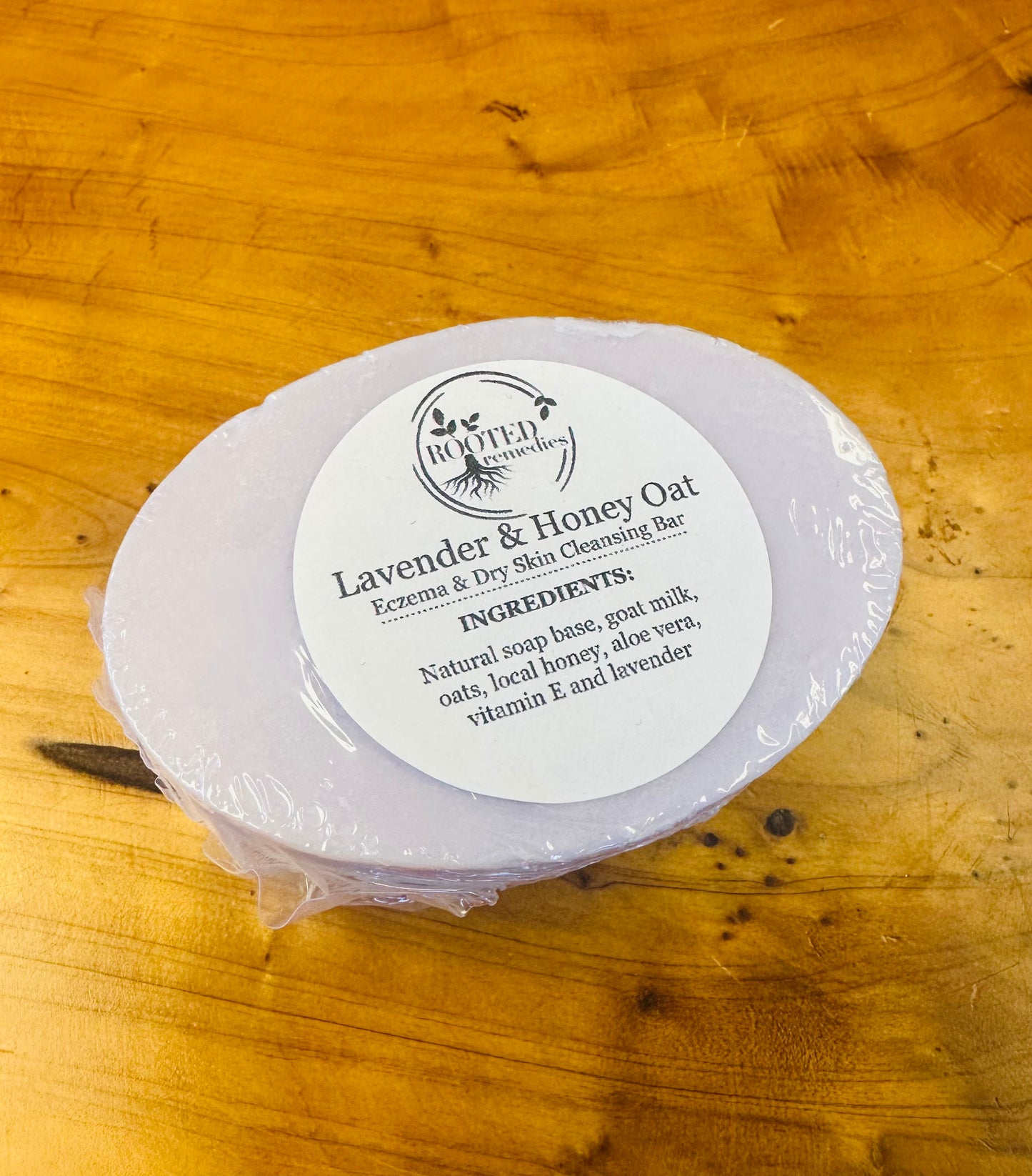 Lavender and Honey Oat Eczema and Dry Skin Bar