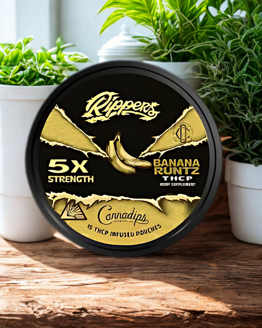 Cannadips Banana Runtz THCP Pouches