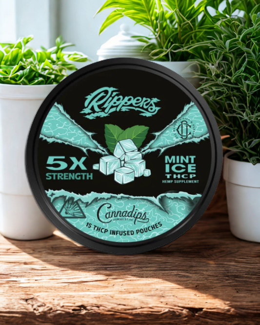 Cannadips Mint Ice THCP Pouches