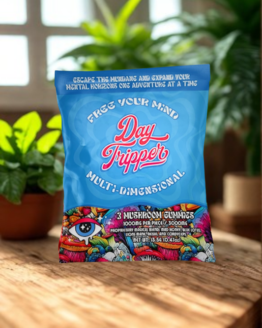 Day Tripper 3ct Mushroom Gummies Sample Pack