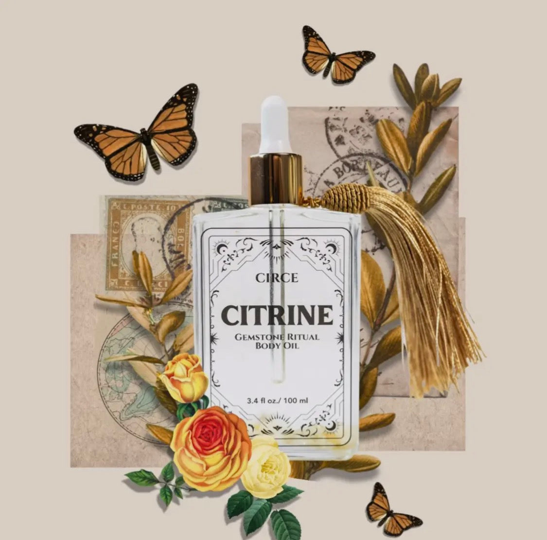 Crystal Infused Body Oil