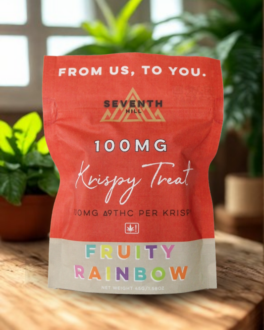 Seventh Hill- THC Krispy Treat-Fruity Rainbow