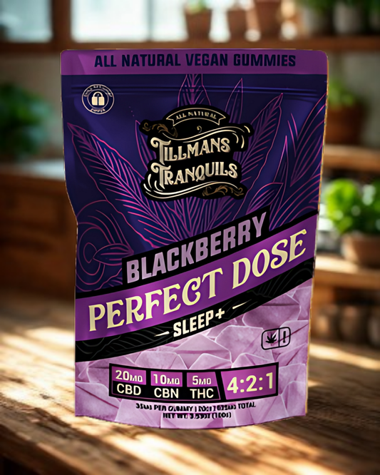 Tillman's Tranquils- Blackberry Sleep Gummies