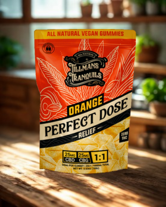 Tillman's Tranquils- Relief Gummies (CBD & CBG)
