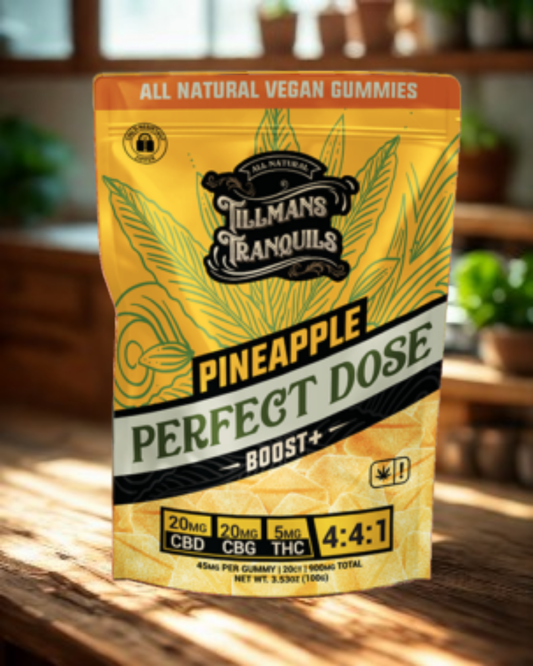 Tillman's Tranquils- Pineapple Boost Gummies
