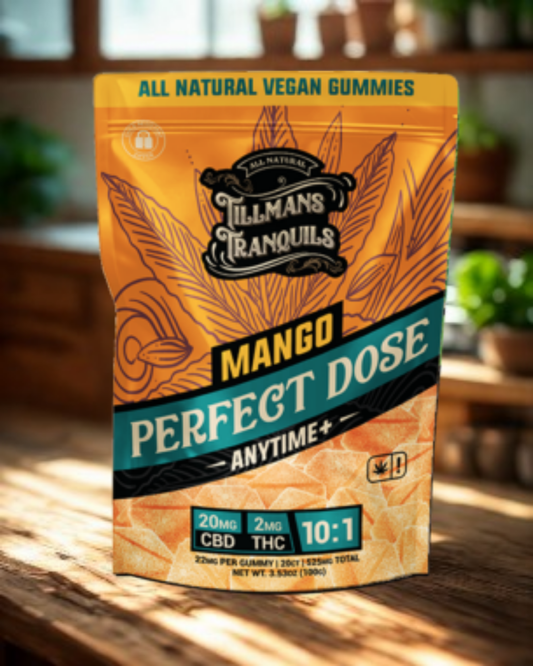 Tillman's Tranquils- Mango 10:1 Anytime Gummies