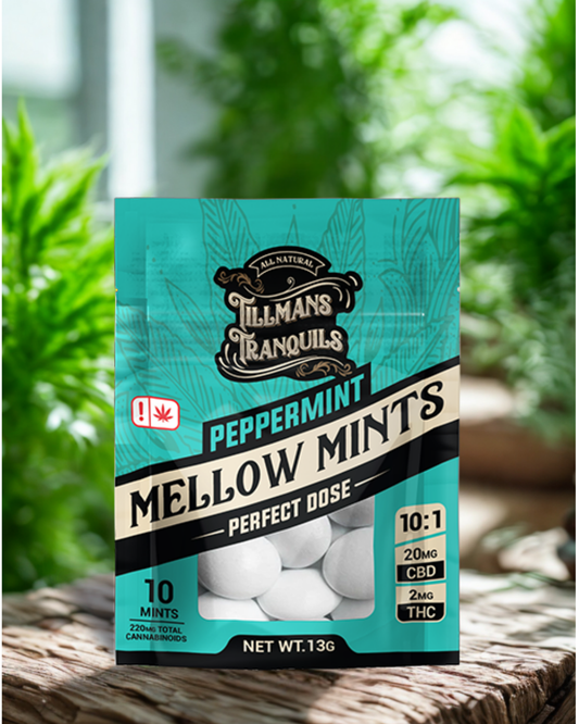 Tillman's Tranquils - THC Peppermint Mellow Mints - 0 THC