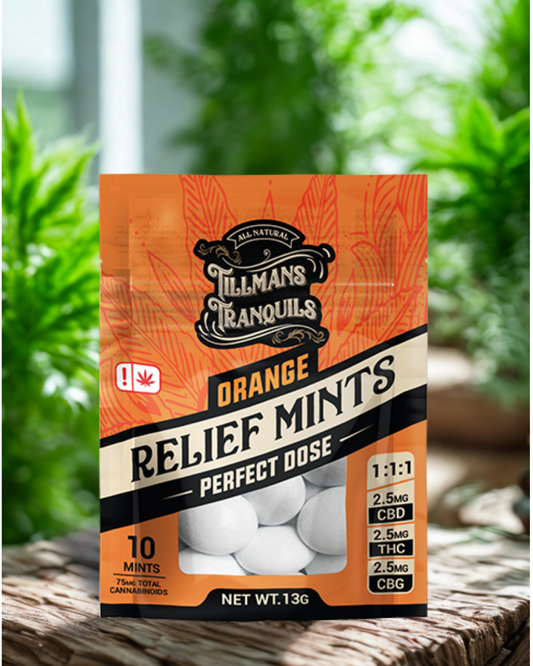 Tillman's Tranquils - THC Orange Relief Mints