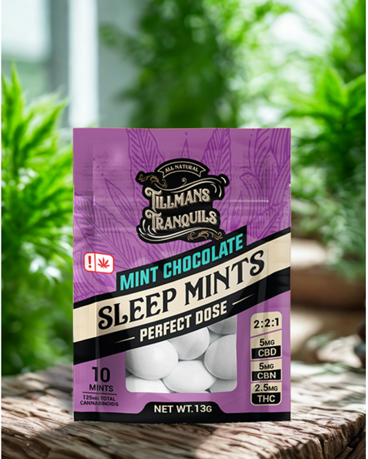 Tillman's Tranquils - THC Mint Chocolate Sleep Mints